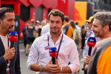 Macaristan GP GP F1 2025 3 Ağustos 2025 tarihinde Budapeşte, Macaristan - Formula 1 Matteo Bobbi Sky Sport F1