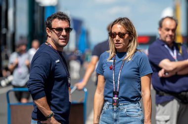 Macaristan GP GP GP F1 2025, 3 Ağustos 2025, Budapeşte, Macaristan - Formula 1 Sangiorgio Sky Sport F1