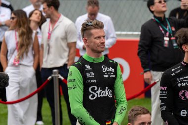 Macaristan GP GP F1 2025, 3 Ağustos 2025, Budapeşte, Macaristan - Sauber için Formula 1 Nico Hulkenberg sürücüsü