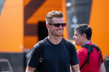 Macaristan GP GP F1 2025, 3 Ağustos 2025, Budapeşte, Macaristan - Sauber için Formula 1 Nico Hulkenberg sürücüsü