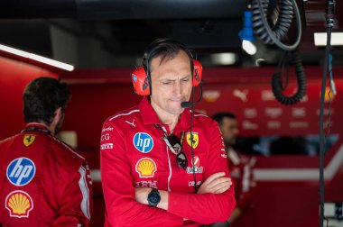 Macaristan GP GP GP F1 2025, 3 Ağustos 2025, Budapeşte, Macaristan - Formula 1 Riccardo Adami Ferrari