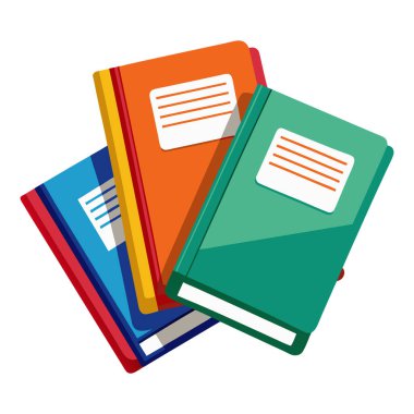 Okula dönüş sınıfı not defteri vektörü