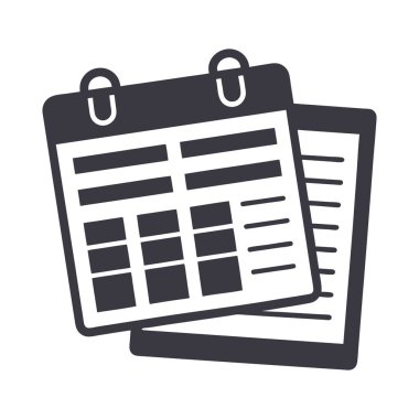 Okula dönüş not defteri vektörü