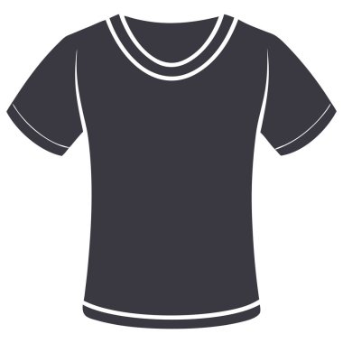 Tişört simgesi, basit biçim