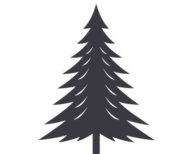 çam ağacı simgesi ana hatlarıyla