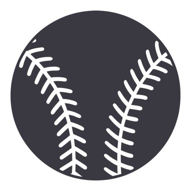 beysbol, top vektör simgesi