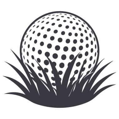 Golf sopası simgesi, basit stil