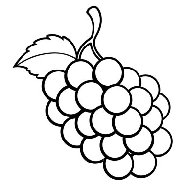 Yapraklı greyfurt vektör illüstrasyon tasarımı