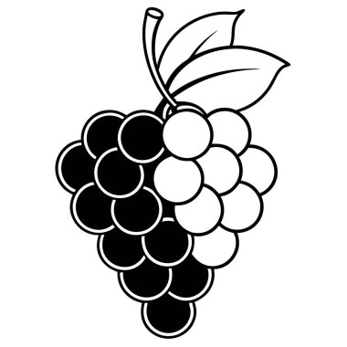 Üzümlü meyve ikonu