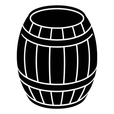 Bir varil simgesi, basit biçim