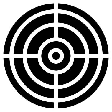 hedef simgesi. Hedef vektör simgesinin basit çizimi