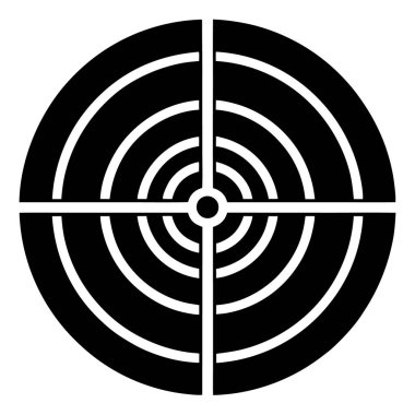 bir hedef vektör simgesi