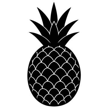 Basit bir ananas karalaması.