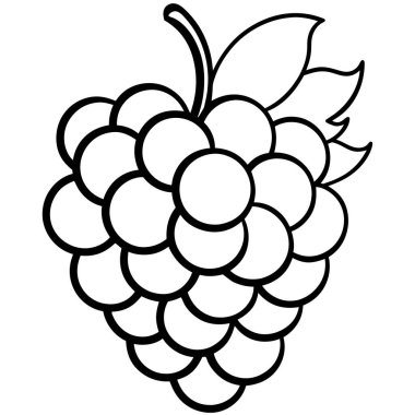 Üzümler, ana hatlarıyla meyve ikonu