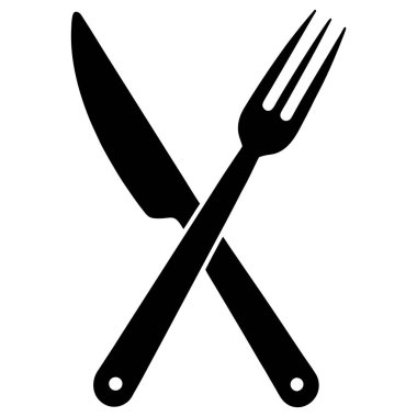 çatal ve bıçak simgesi