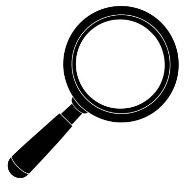 Cam büyütme simgesi, taslak biçimi