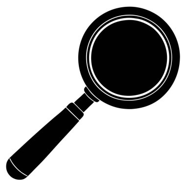 Büyütme cam vektör çizimi