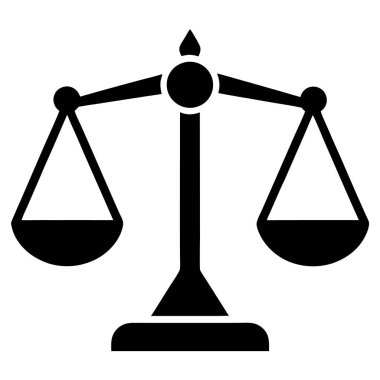 Ölçek simgesi vektör illüstrasyonuName