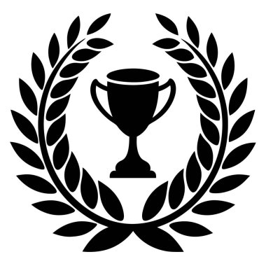 Zafer kupası ve defne çelengi