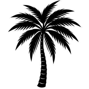 Hindistan cevizi palmiye ağacı simgesi