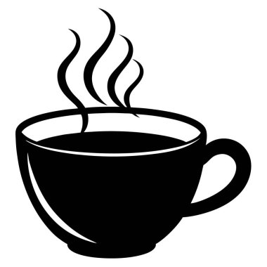 Kahve fincanı ve sıcak bir içecek.