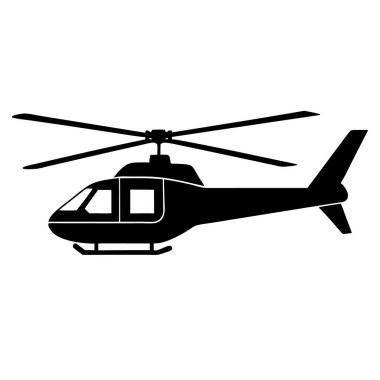 Helikopter simgesi, basit tarzı