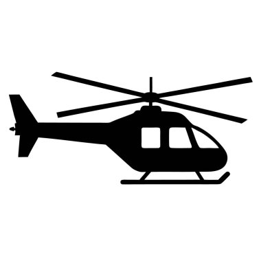 Helikopter simgesi, basit tarzı