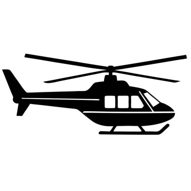 Helikopter simgesi, basit tarzı
