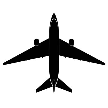 Uçak simgesi, basit biçim