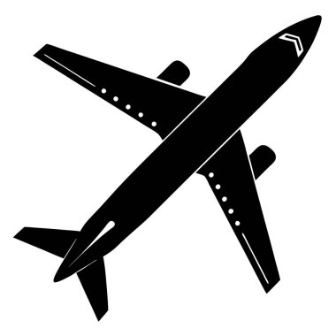 uçak yolculuğu vektör simgesi