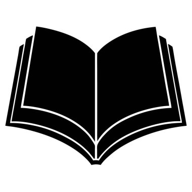 kitap simgesini okuma, illüstrasyon vektör
