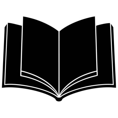 Kitabın vektör illüstrasyonu