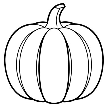 izole edilmiş kabak simgesi tasarımı