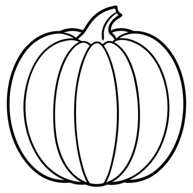 Balkabağım. Web simgesi basit illüstrasyon