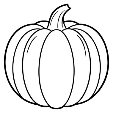 balkabağı vektör sanat tasarımı