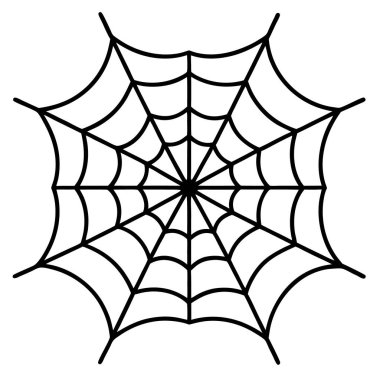 Cadılar Bayramı web simgesi, basit vektör illüstrasyonu