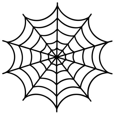 Cadılar Bayramı web simgesi. Basit resimleme