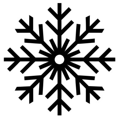 Kar pul vektör simgesi