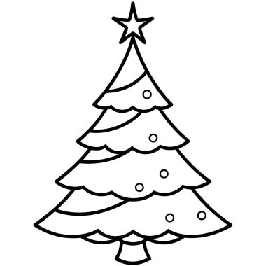 Yıldızlı Noel ağacı, özet simgesi