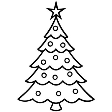 özet biçiminde bir Noel ağacı simgesi