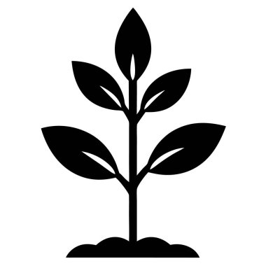 bitki simgesi, vektör illüstrasyon tasarımı