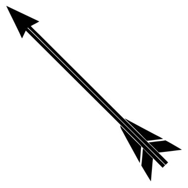 ok simgesi vektör illüstrasyonu