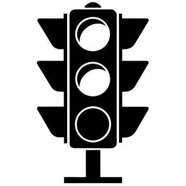 trafik ışığı vektör simgesi