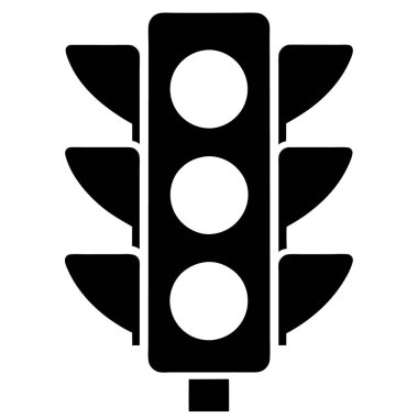 Trafik ışığı simgesi, basit biçim