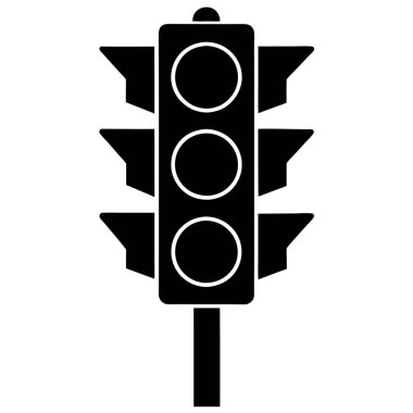 Trafik ışığı simgesi, basit biçim