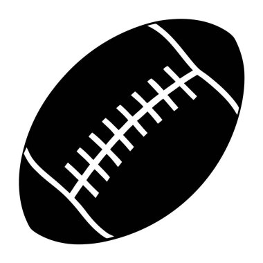 Futbol topu ikonu. Beyaz arkaplanda izole edilmiş web tasarımı için futbol topu vektör simgesinin basit çizimi