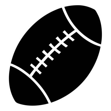 top futbol spor simgesi katı stilde