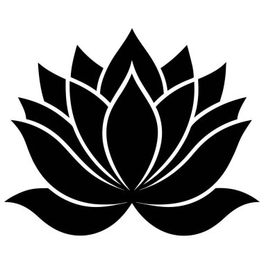 çiçek simgesi vektör illüstrasyonu