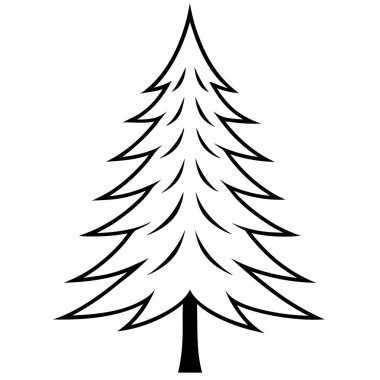 çam ağacı, ağaç vektörü