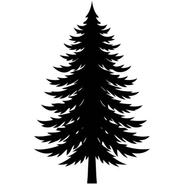 Bir ağacın vektör illüstrasyonu